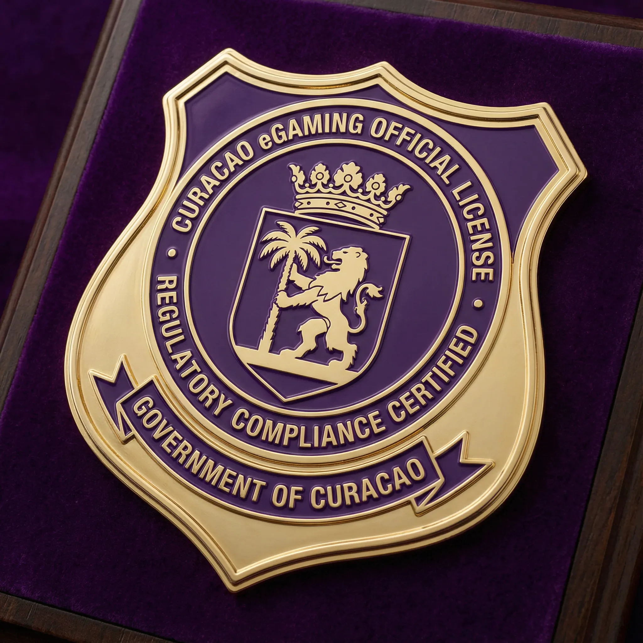 Selo de licença Curaçao eGaming do 879bet